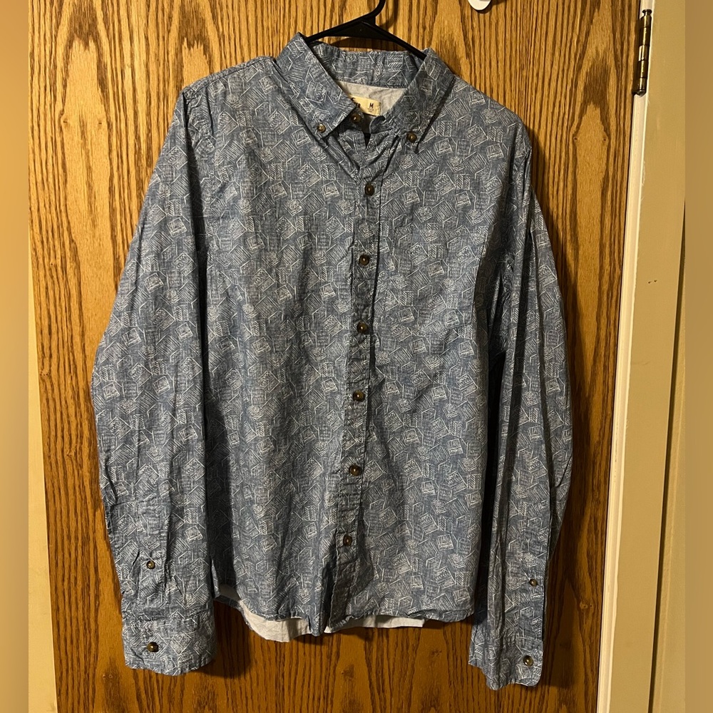Hollister Medium Button Down Shirt